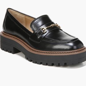 SAM EDELMAN Laurs platform lug sole loafer